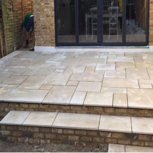 Buff Sawn Indian Sandstone Guildford